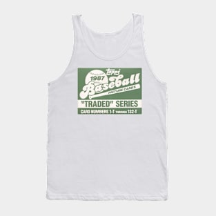 Vintage Baseball Original Aesthetic Tribute 〶 Tank Top